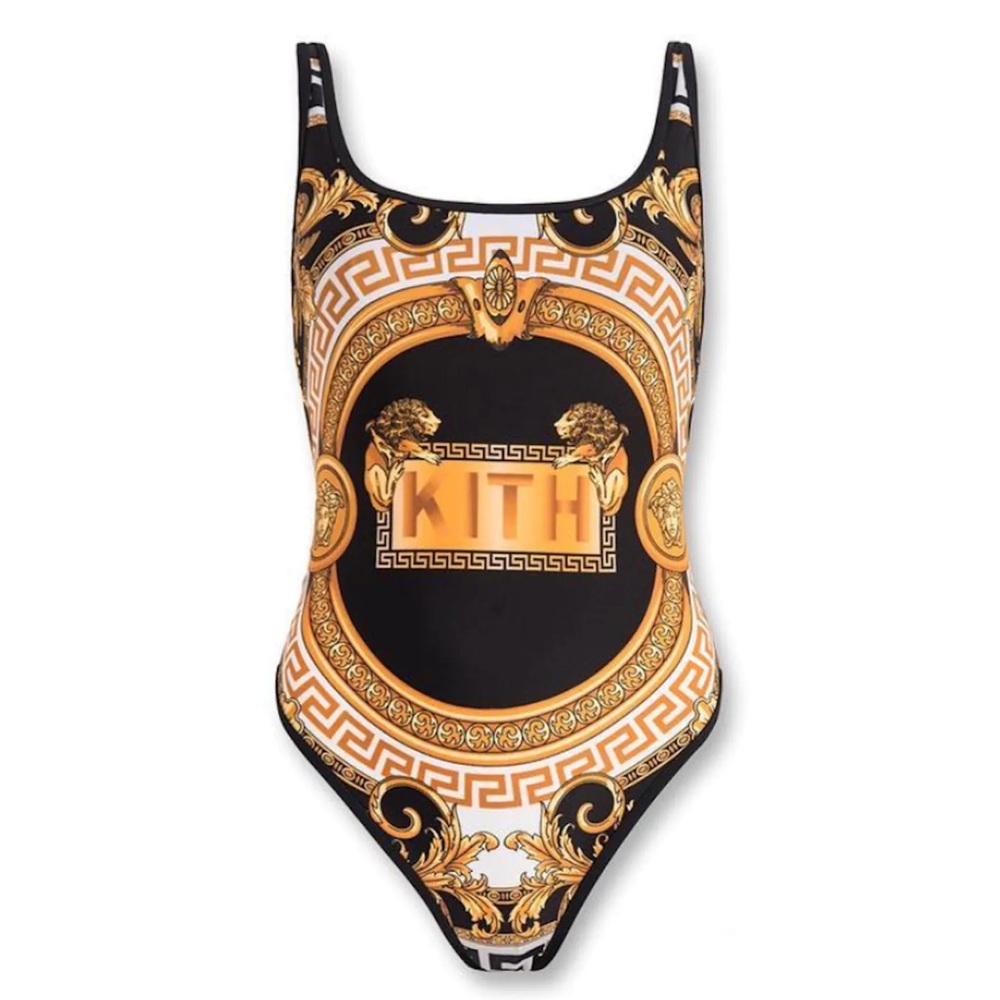 KITH x VERSACE One Piece Printed Bathing Suit
